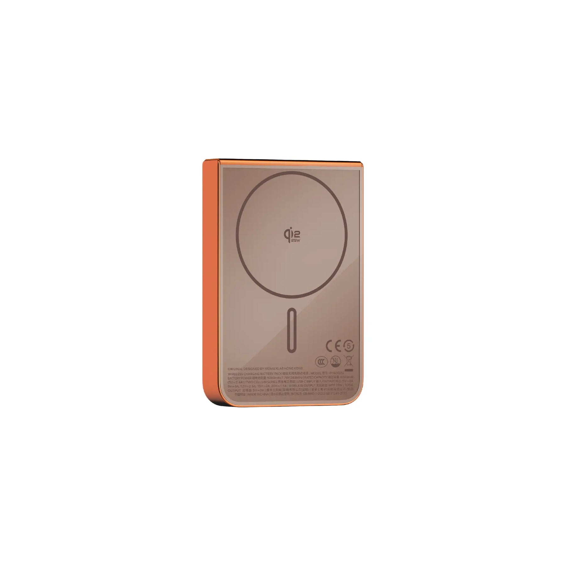 MOMAX 1-Power S.Pass2 10,000mAh Qi2.2 Magnetic Wireless Battery Pack