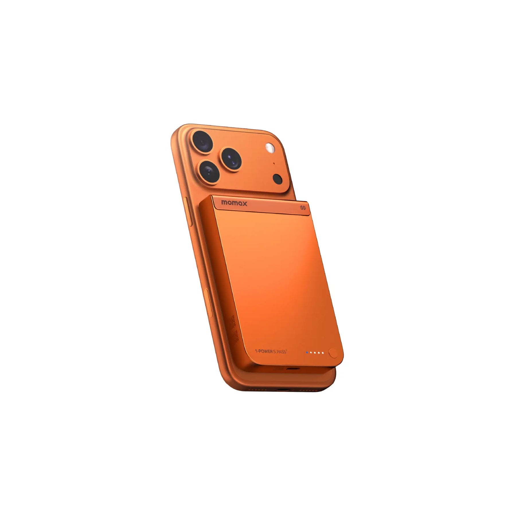 MOMAX 1-Power S.Pass2 10,000mAh Qi2.2 Magnetic Wireless Battery Pack