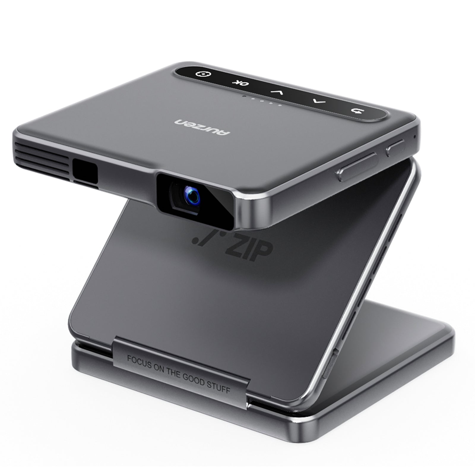 Aurzen ZIP Tri-Fold Portable Projector