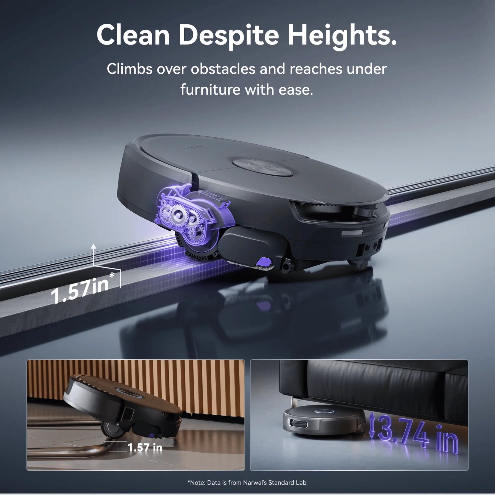 Narwal Flow 2 Robot Vacuum and Mop Complete Version with Accessories Pack