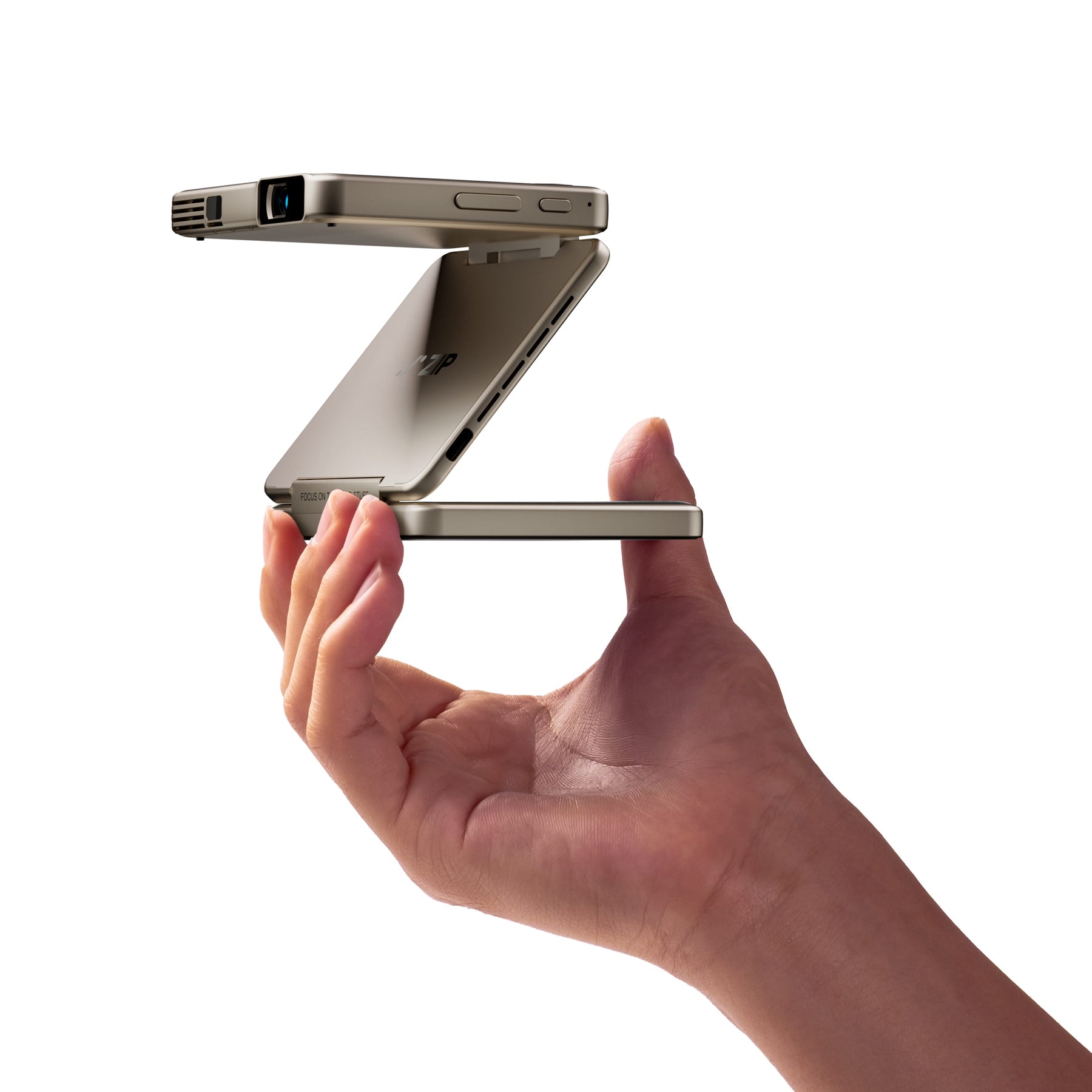 Aurzen ZIP Tri-Fold Portable Projector